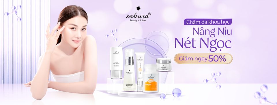 Sakura Beauty Thái Nguyên - Mỹ phẩm Sakura, Spa, Gội đầu dưỡng sinh