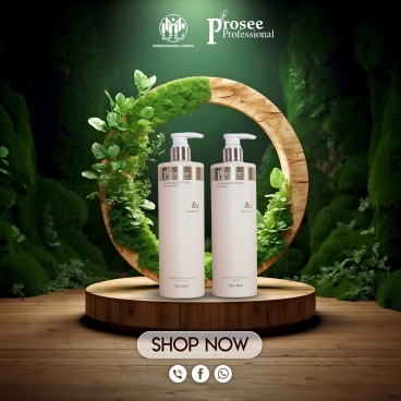 Cặp Dầu Gội  Xả Prosee Trắng 780ml PS7,PC7 – Tóc Mềm Mượt, Thơm Lâu Chuẩn Phong Cách Âu