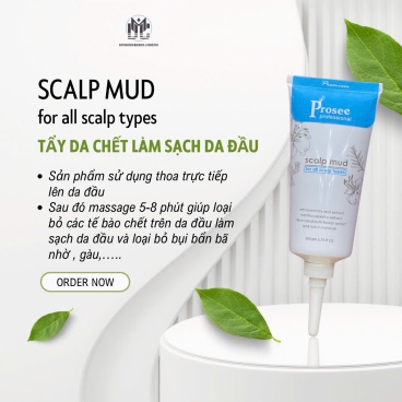 Tẩy da chết da đầu Prosee tuýp 200g
