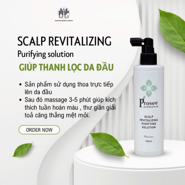 Xịt dưỡng  giúp thanh lọc da đầu Prosee 250ml